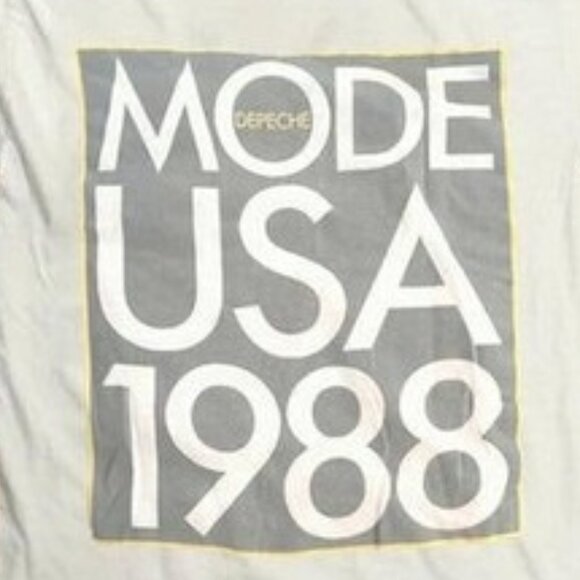 Depeche Mode Music For The Masses 1987-88 Tour Graphic Retro Band T-Shirt 166 - Picture 3 of 6